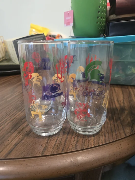 Libbey | Big 10 Conference Football Drinking Glasses (4) - Picture 2 of 4